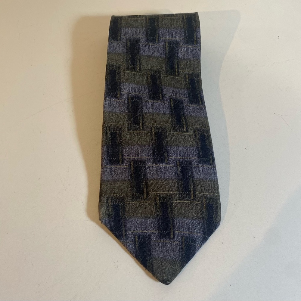 Axis Silk Blue Gray Tie